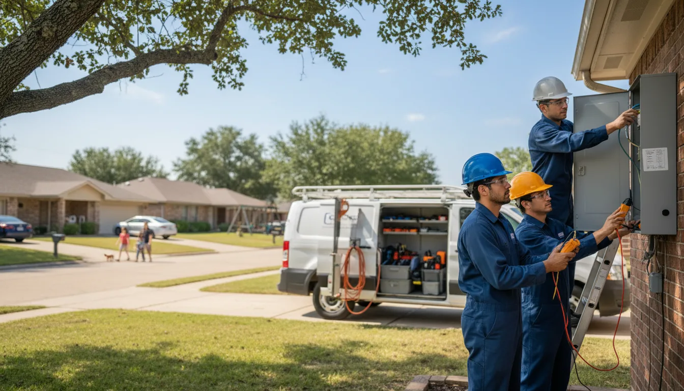 Certified electrician providing emergency electrical services in Ivel, KY